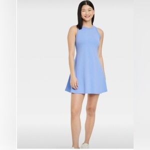 NWT A New Day Blue Tennis Skater Dress Sleeveless
